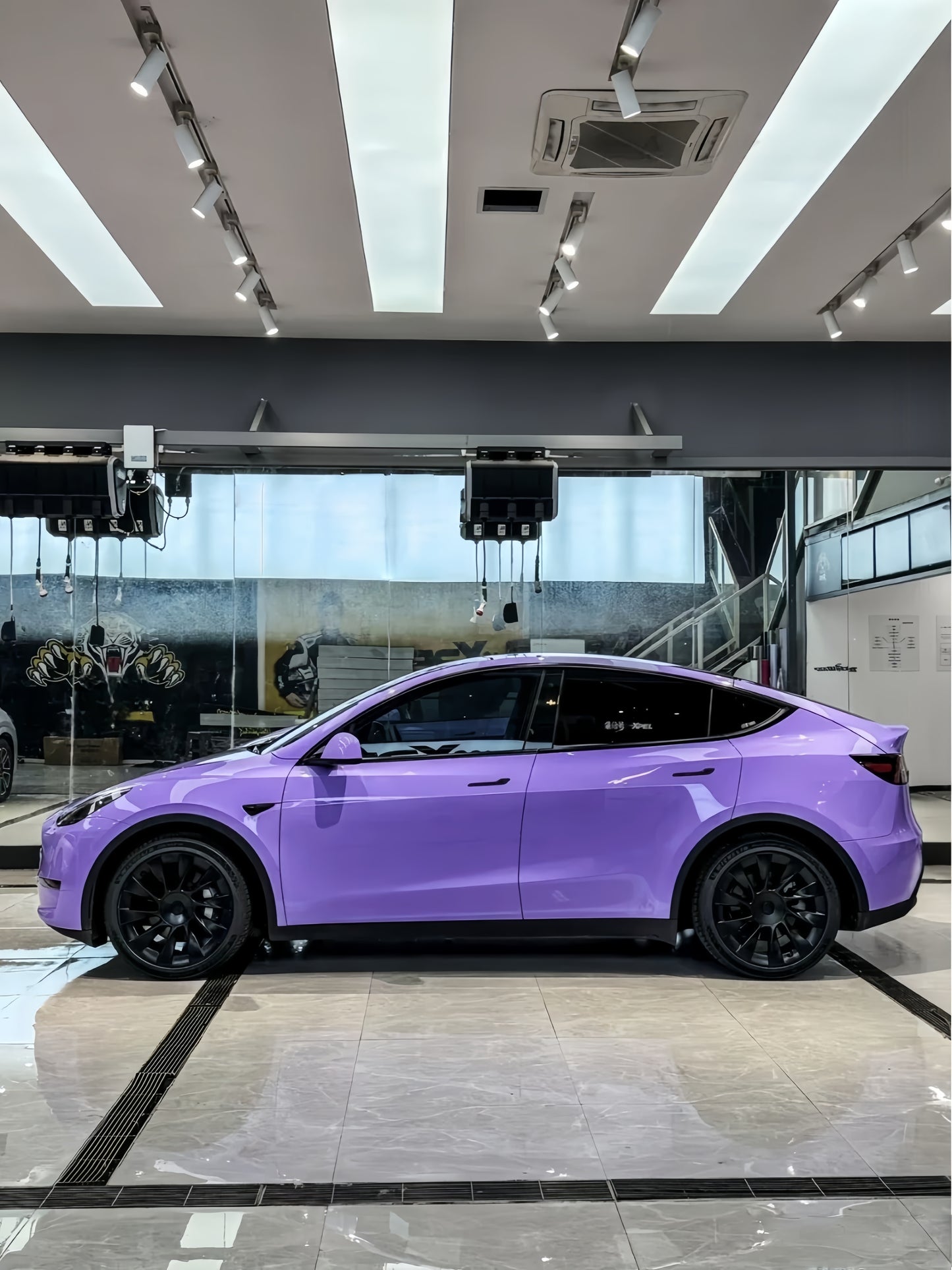 Anole Super Glossy Lavender Purple Vinyl Car Wrap