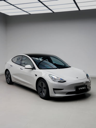 Anole High Glossy Bright Gray Vinyl Car Wrap