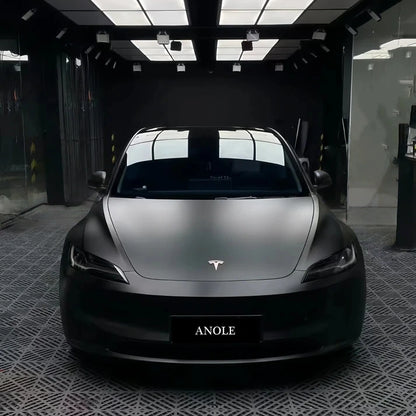Anole Matte Satin Black Vinyl Wrap