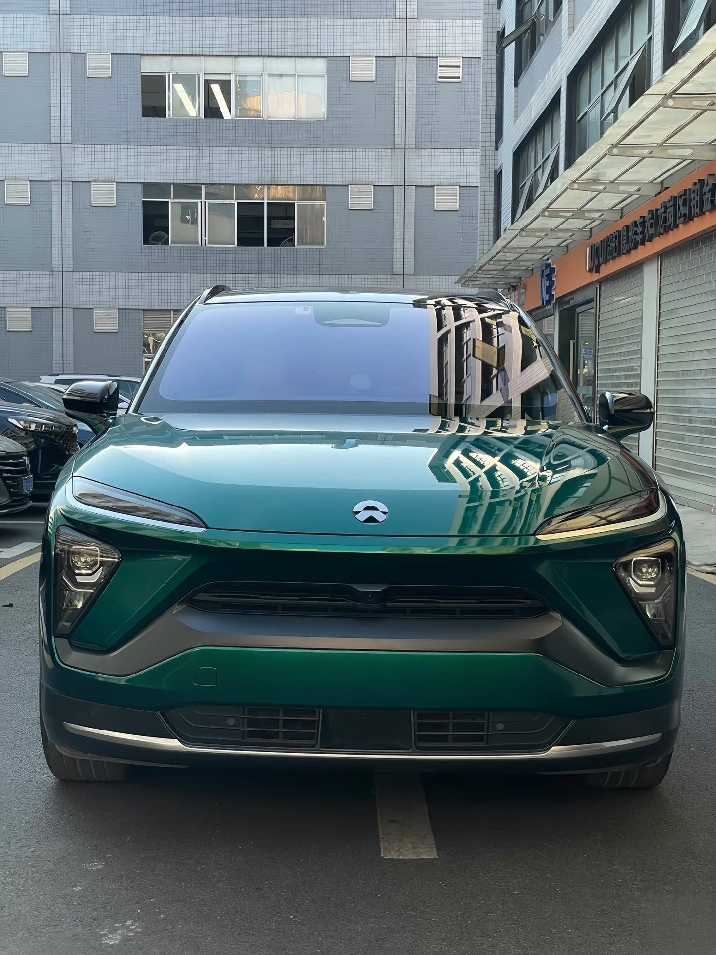 Anole Glossy Metallic La Salle Green Agate Green Vinyl Car Wrap