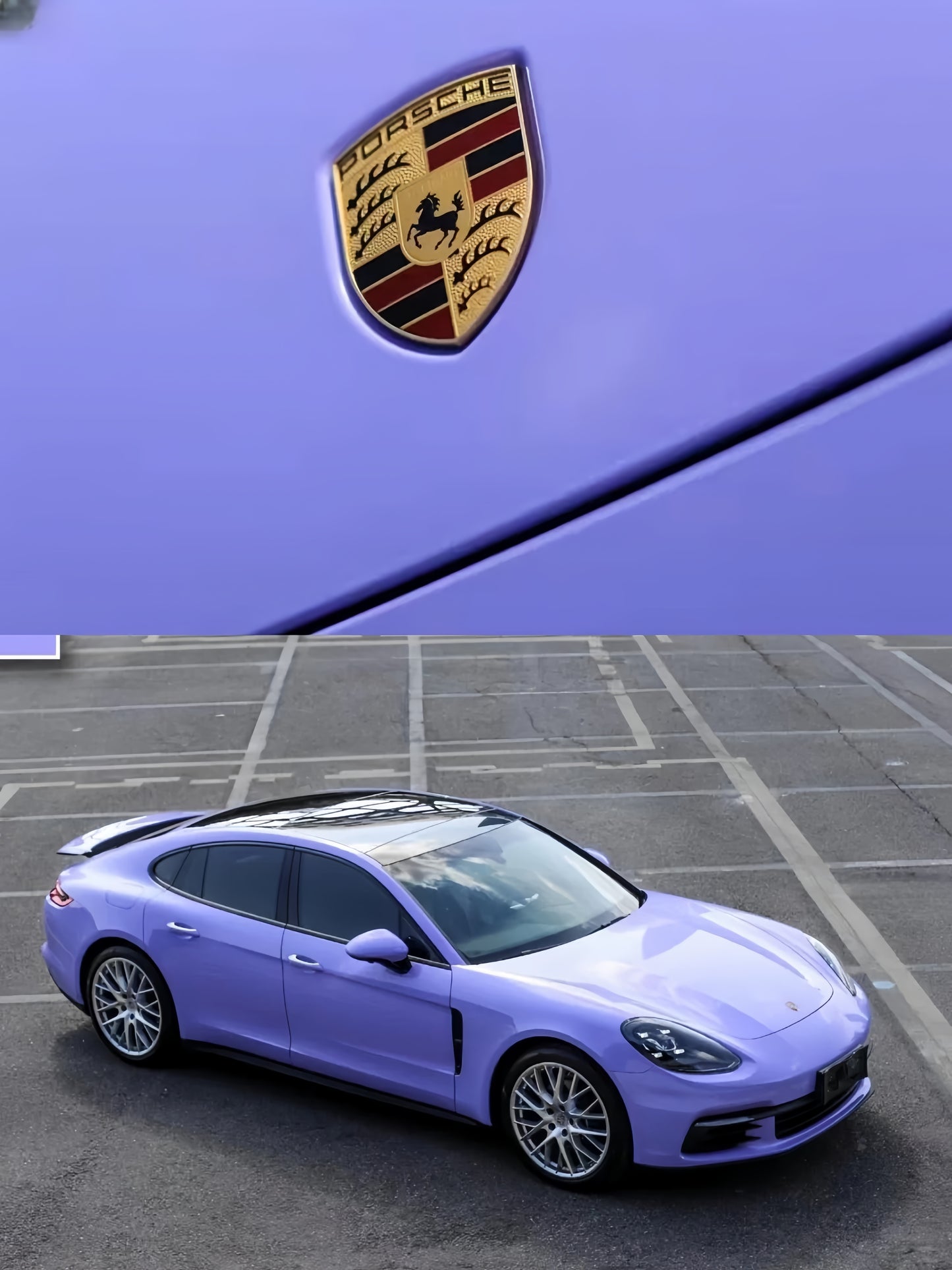 Anole Super Glossy Lavender Purple Vinyl Car Wrap