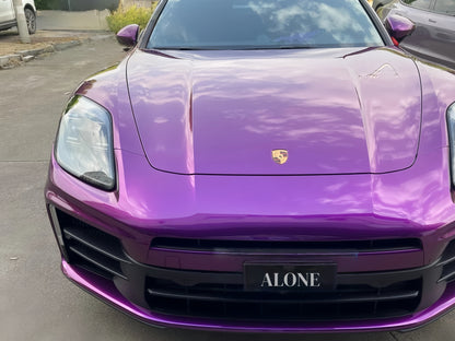 Anole Glossy Metallic Grape Purple Car Vinyl Wrap