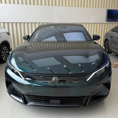 Anole Glossy Metallic Deep Jungle Green Car Vinyl Wrap