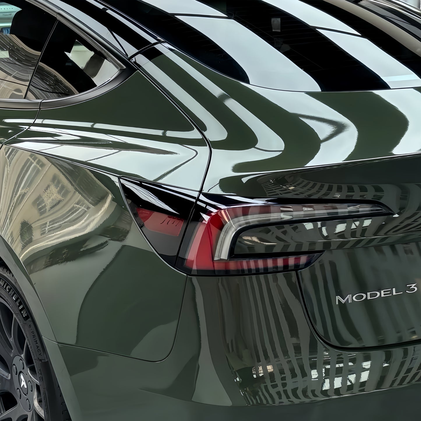 Anole PET High Glossy Rifle Urban Green Vinyl Wrap