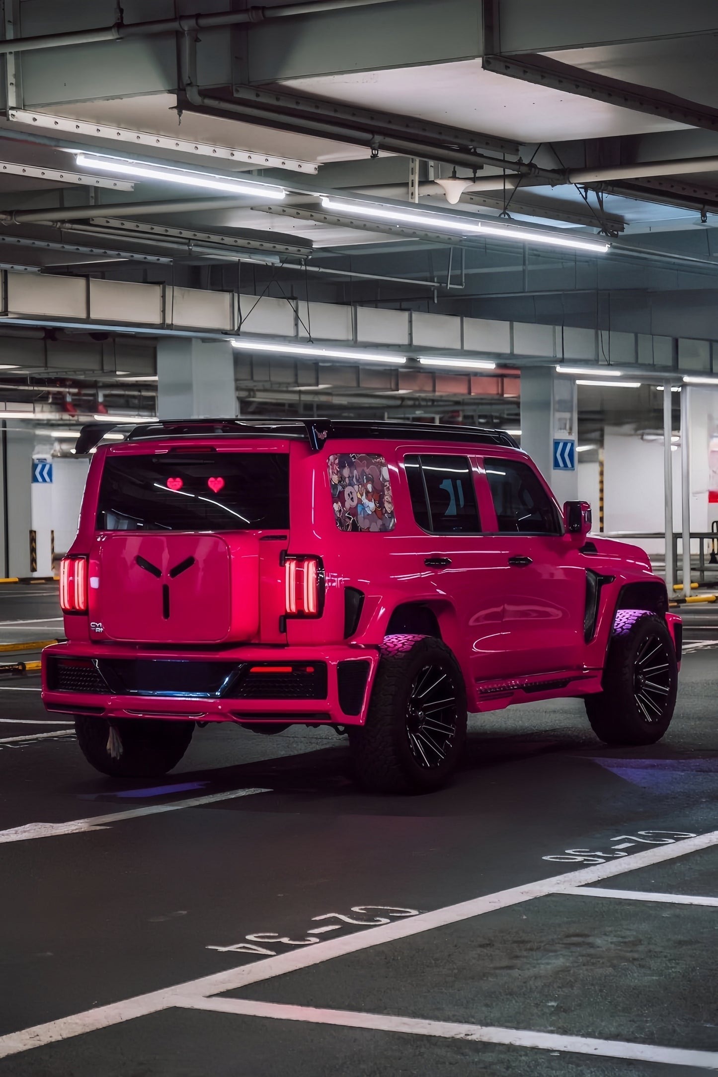 Anole High Glossy Bright Rose Pink Pizzazz Car Vinyl Wrap