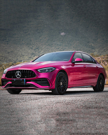 Anole Glossy Metallic Rubellite Red Car Vinyl Wrap