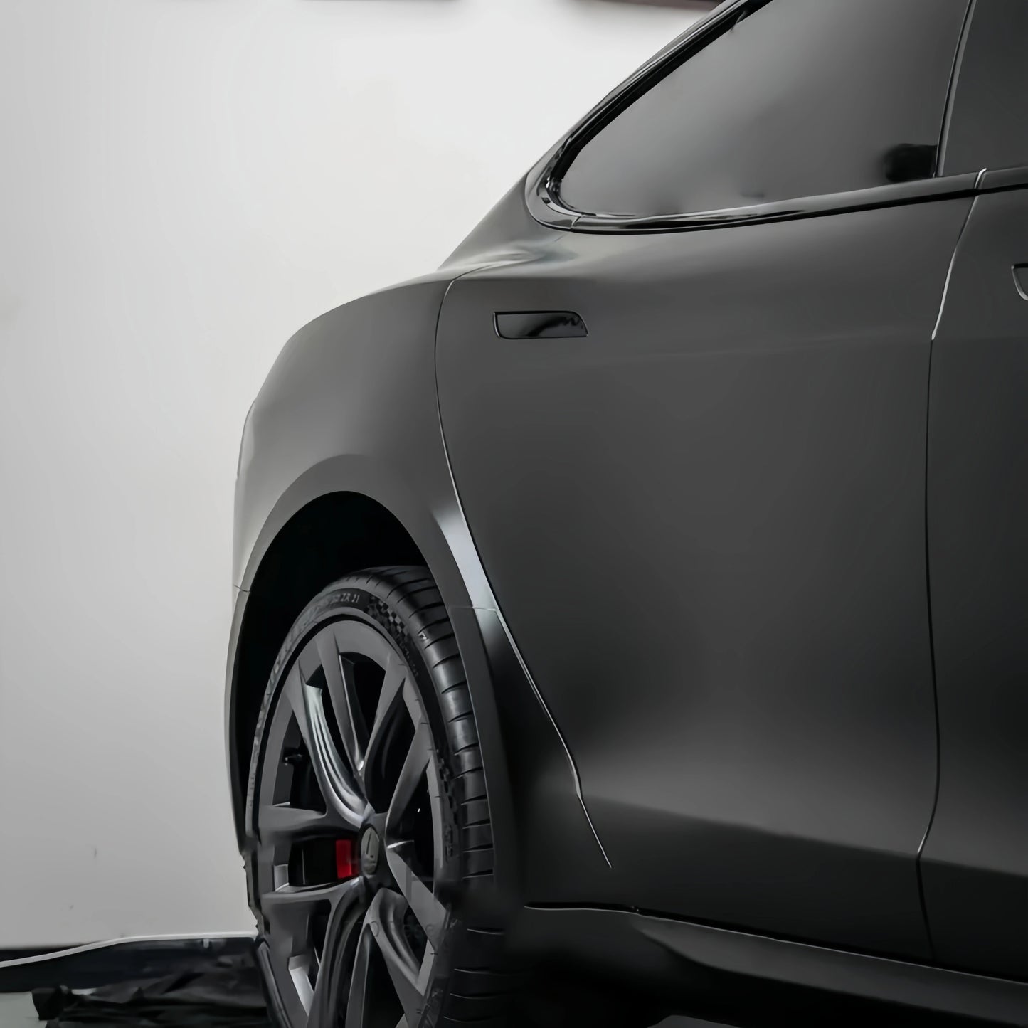 Anole Matte Satin Black Vinyl Wrap