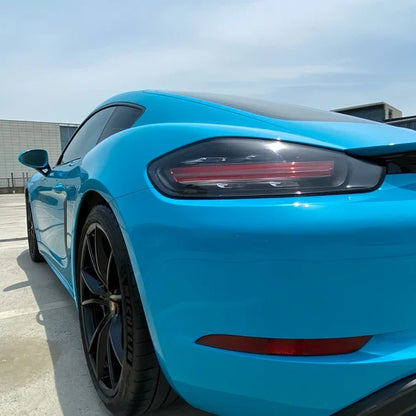 Anole High Glossy Miami Blue Car Vinyl Wrap