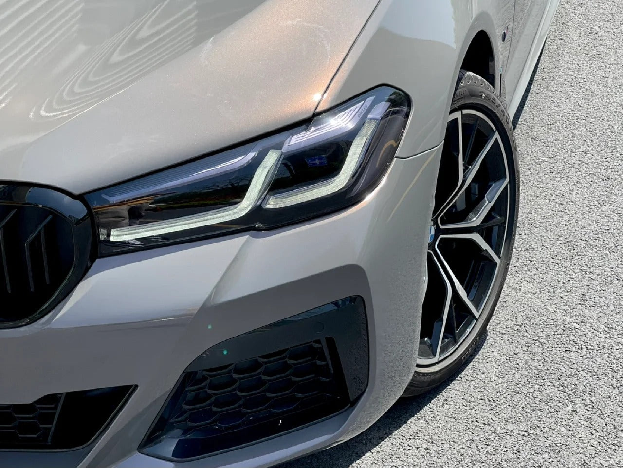 Anole Glossy Metallic Bernina Gray Car Vinyl Wrap