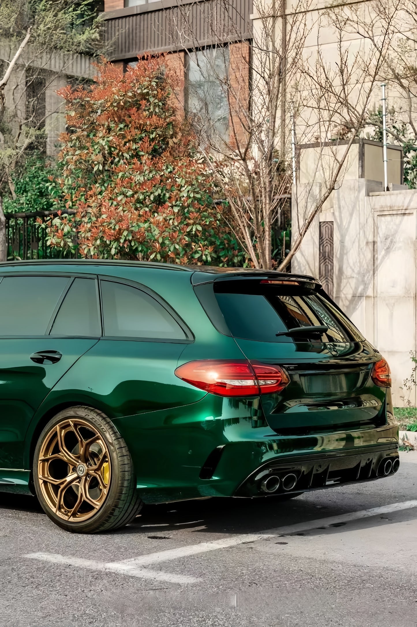 Anole Glossy Metallic La Salle Green Agate Green Vinyl Car Wrap