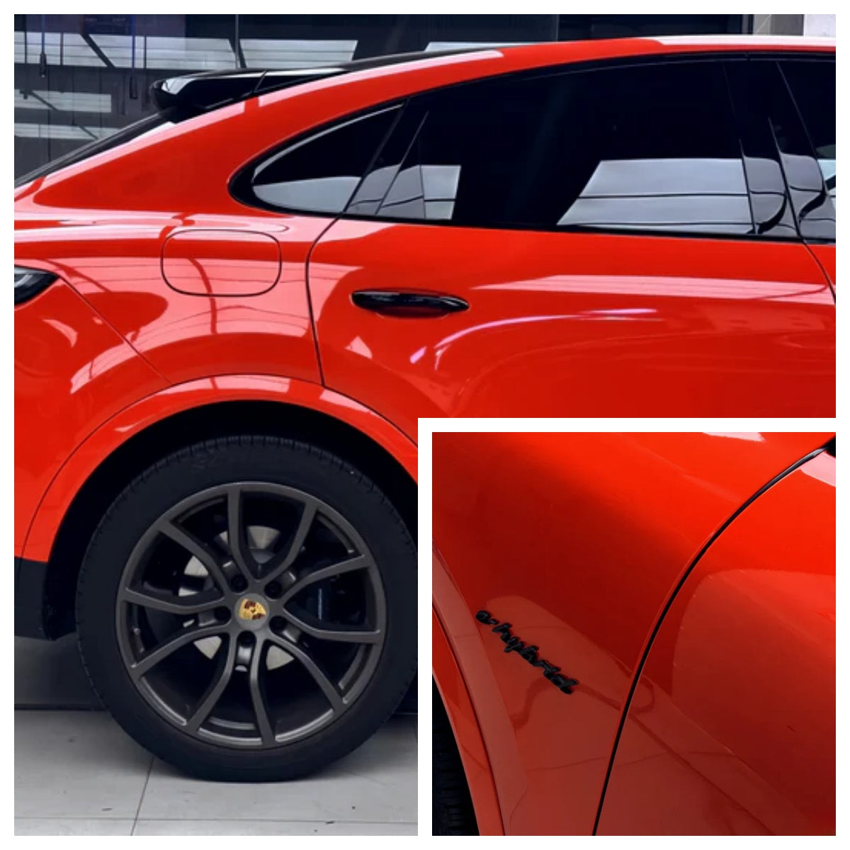 Anole High Glossy Reddish Orange Vinyl Car Wrap