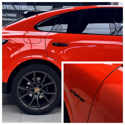 Anole High Glossy Reddish Orange Vinyl Car Wrap