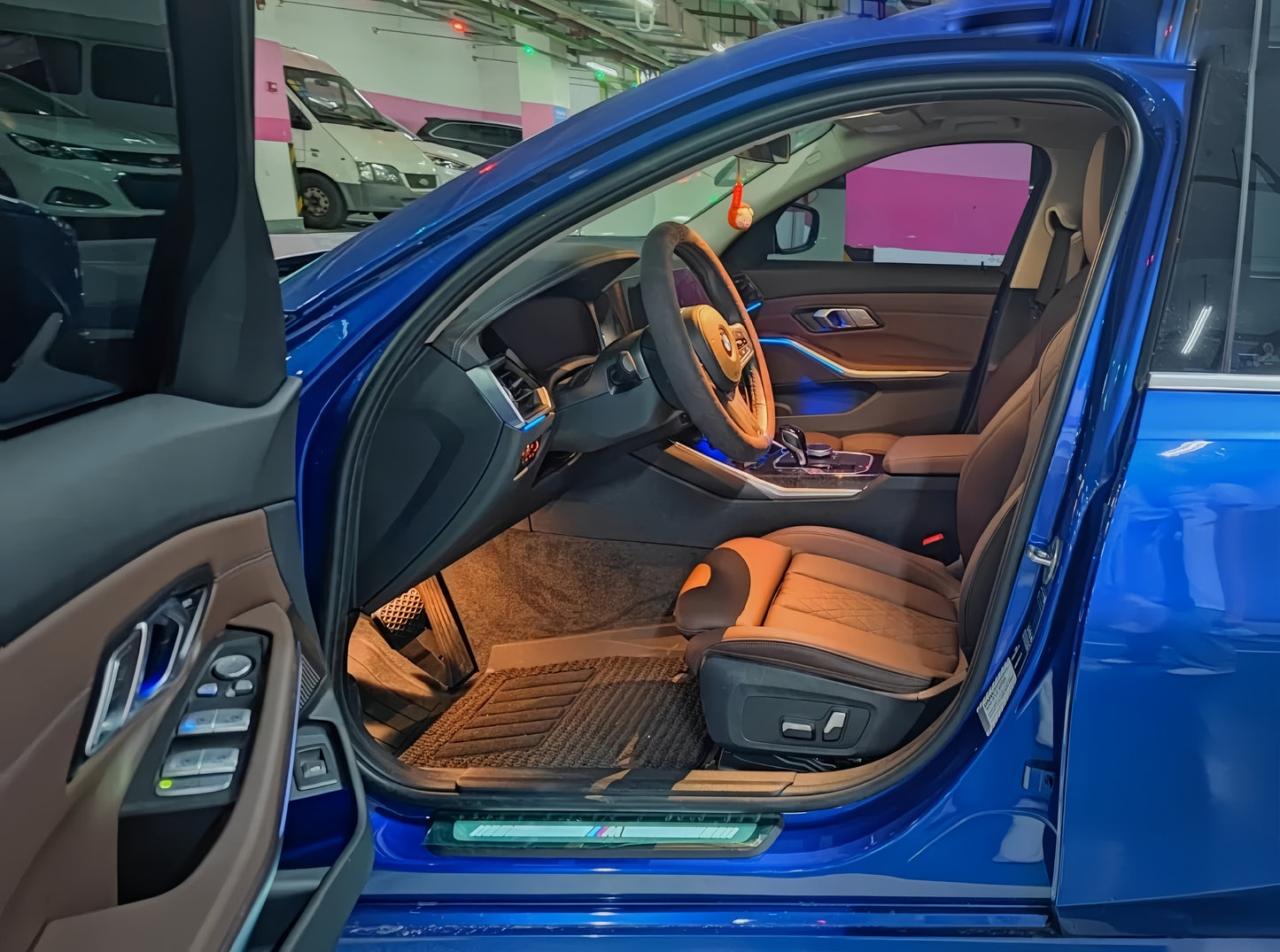 Anole Glossy Metallic Cobalt Blue Car Vinyl Wrap