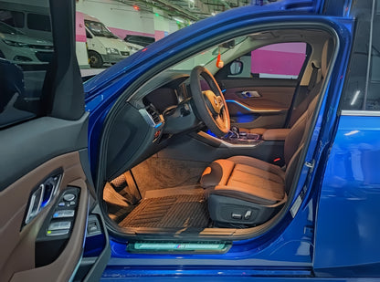 Anole Glossy Metallic Cobalt Blue Car Vinyl Wrap