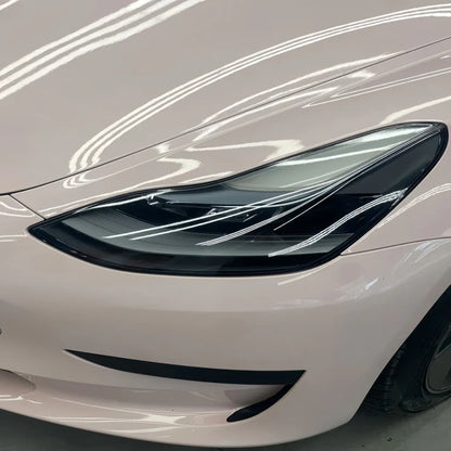 Anole High Glossy Pink Gray Car Vinyl Wrap