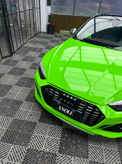Anole Super Glossy Lizard Green Vinyl Car Wrap