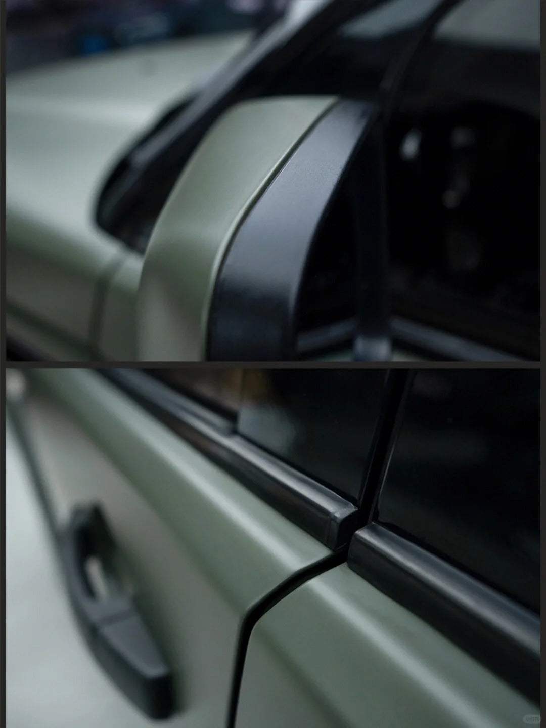 Anole Ceramic Combat Green Vinyl Car Wrap