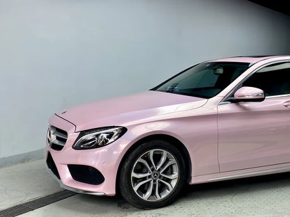 Anole Glossy Iridescent Rouge Pink Laser Car Vinyl Wrap