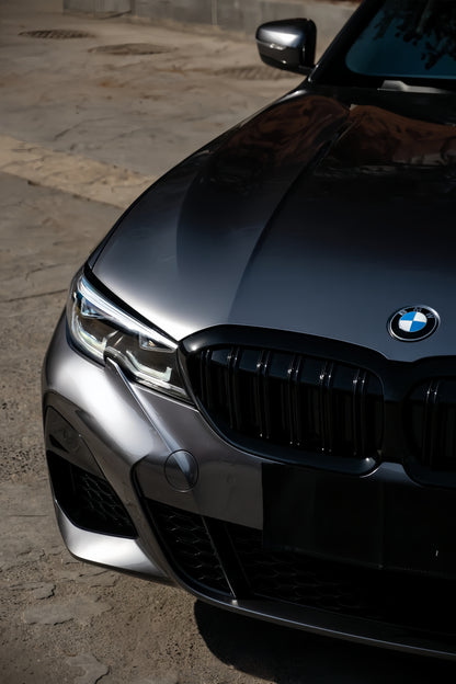 Anole Glossy Metallic Stone Gray Vinyl Car Wrap