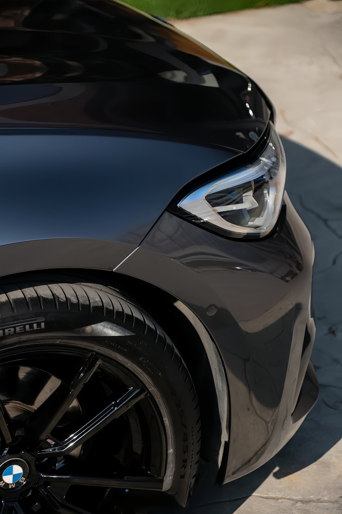 Anole Glossy Metallic Stone Gray Vinyl Car Wrap