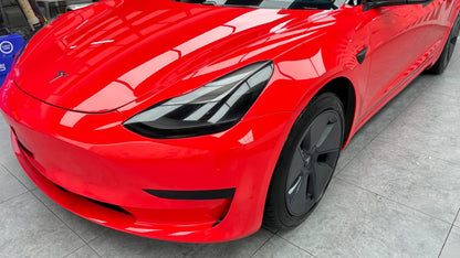 Anole High Glossy Ferrari Red Vinyl Car Wrap