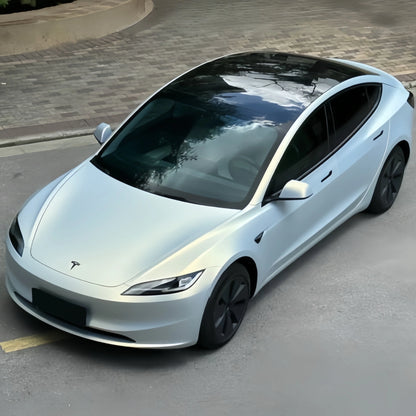 Anole Matte Glitter Metallic Pearl Blue Gold Car Vinyl Wrap