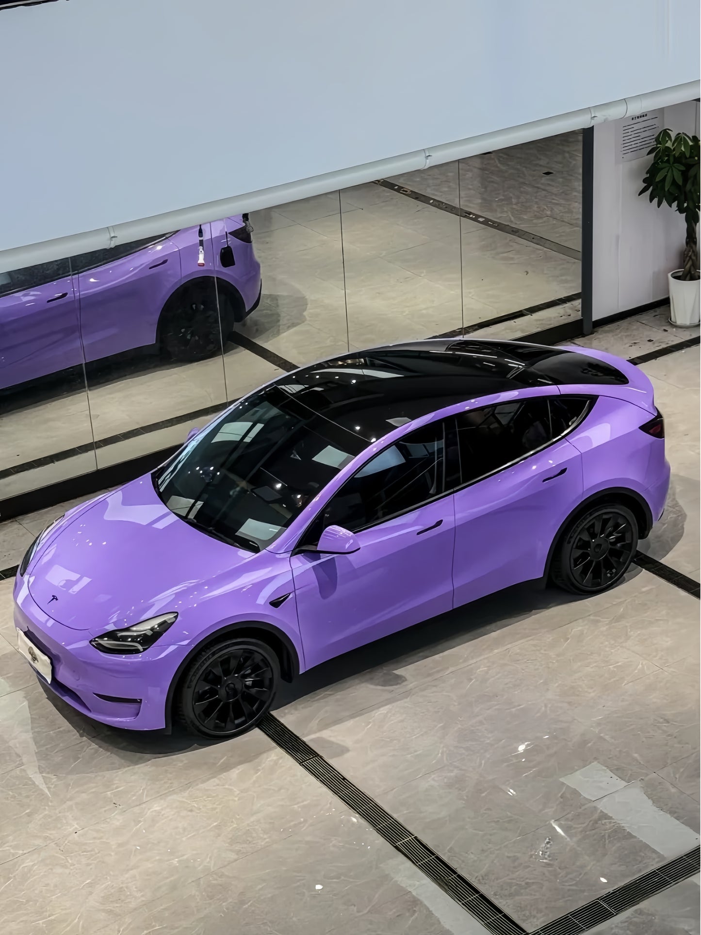 Anole Super Glossy Lavender Purple Vinyl Car Wrap