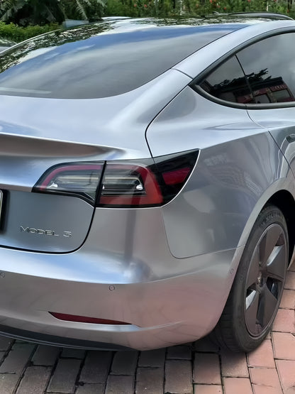 Anole Glossy Metallic Titanium Gray Vinyl Car Wrap