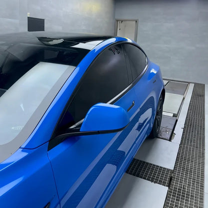 Anole High Gloss Piano Shark Blue Vinyl Car Wrap