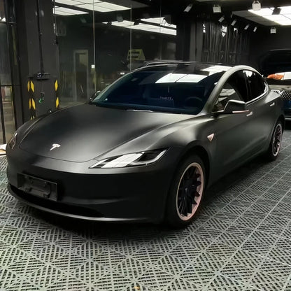 Anole Matte Satin Black Vinyl Wrap