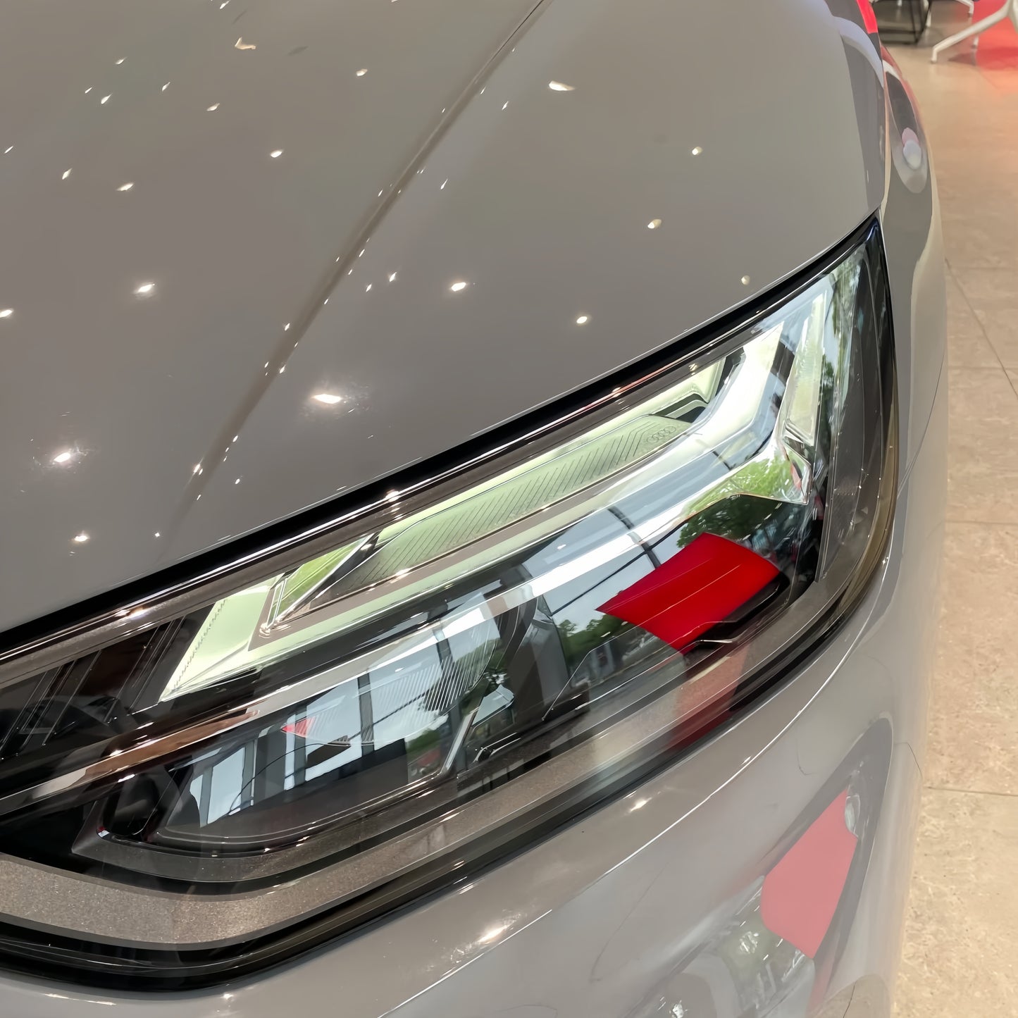 Anole High Glossy Gentle Gray Car Wrap