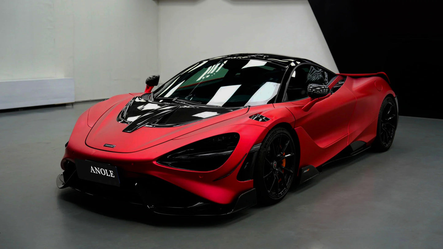Anole Satin Chrome Prismatic Red Satin Ceramics Red Vinyl Car Wrap