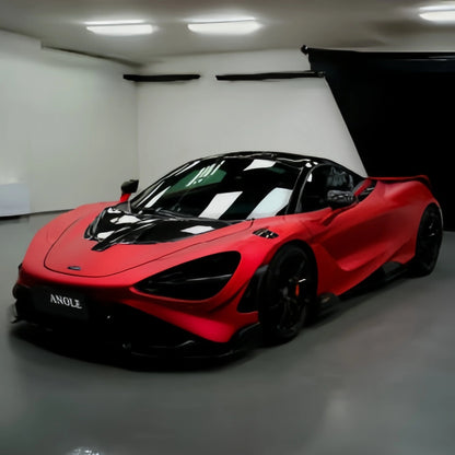 Anole Satin Chrome Prismatic Red Satin Ceramics Red Vinyl Car Wrap
