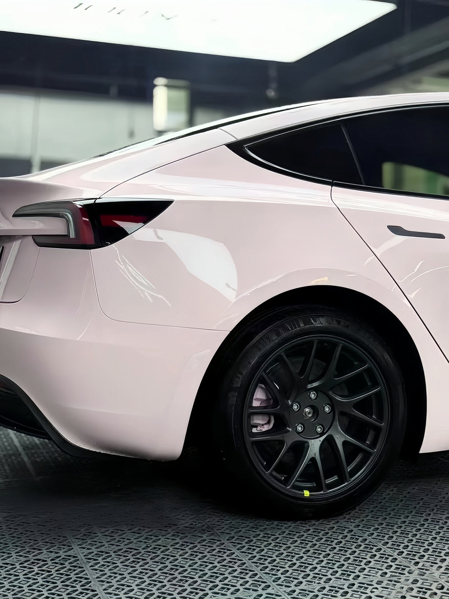 Anole Super Glossy Pale Pink Vinyl Car Wrap