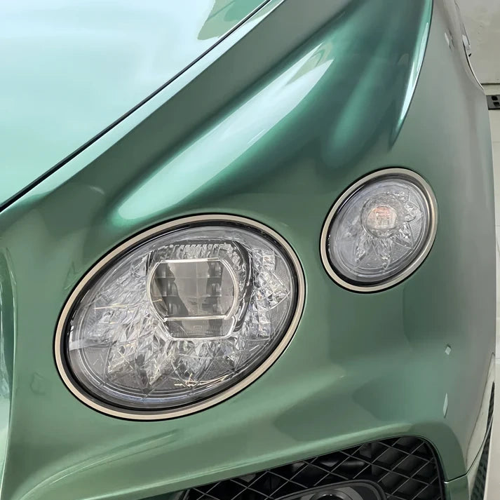 Anole Glossy Metallic Sacramento Green Car Vinyl Wrap