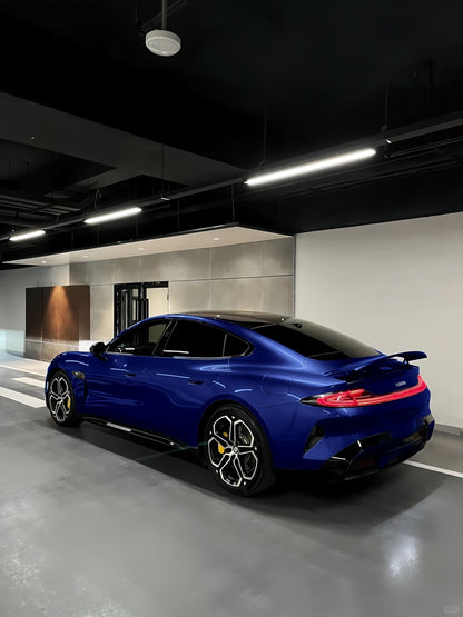 Anole Glossy Metallic Navara Blue Audi Car Vinyl Wrap