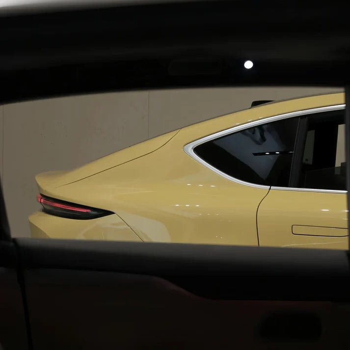 Anole High Glossy Pastel Yellow Vinyl Car Wrap