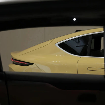 Anole High Glossy Pastel Yellow Vinyl Car Wrap