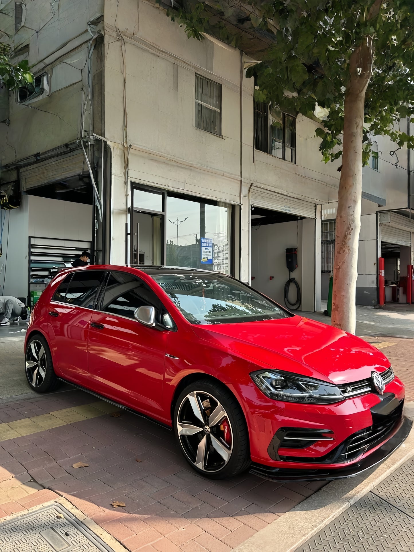 Anole High Glossy Rouge Red Vinyl Car Wrap
