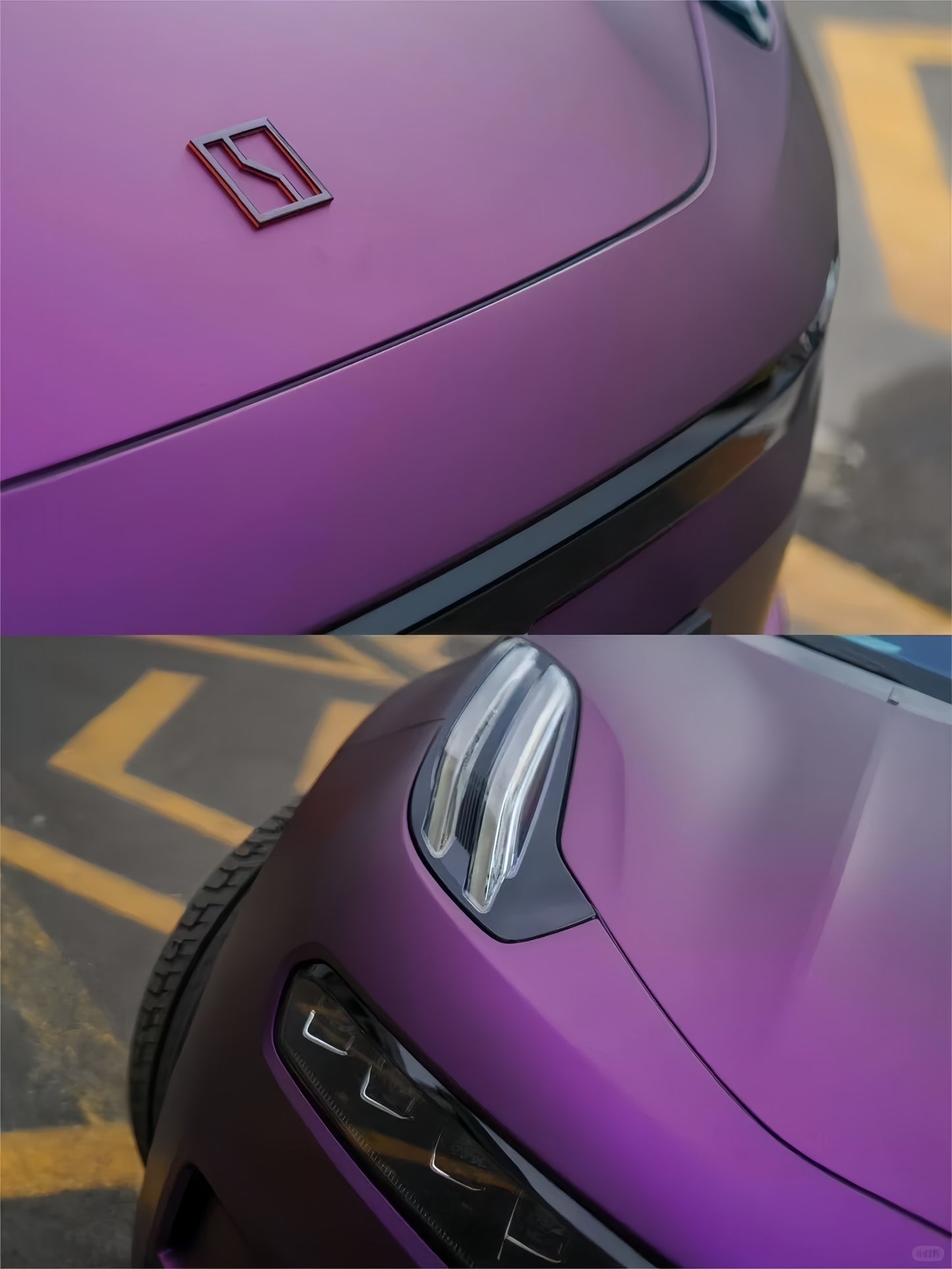 Anole Matte Russian Violet Vinyl Car Wrap