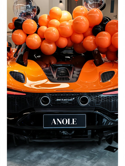 Anole High Glossy McLaren Orange Car Vinyl Wrap