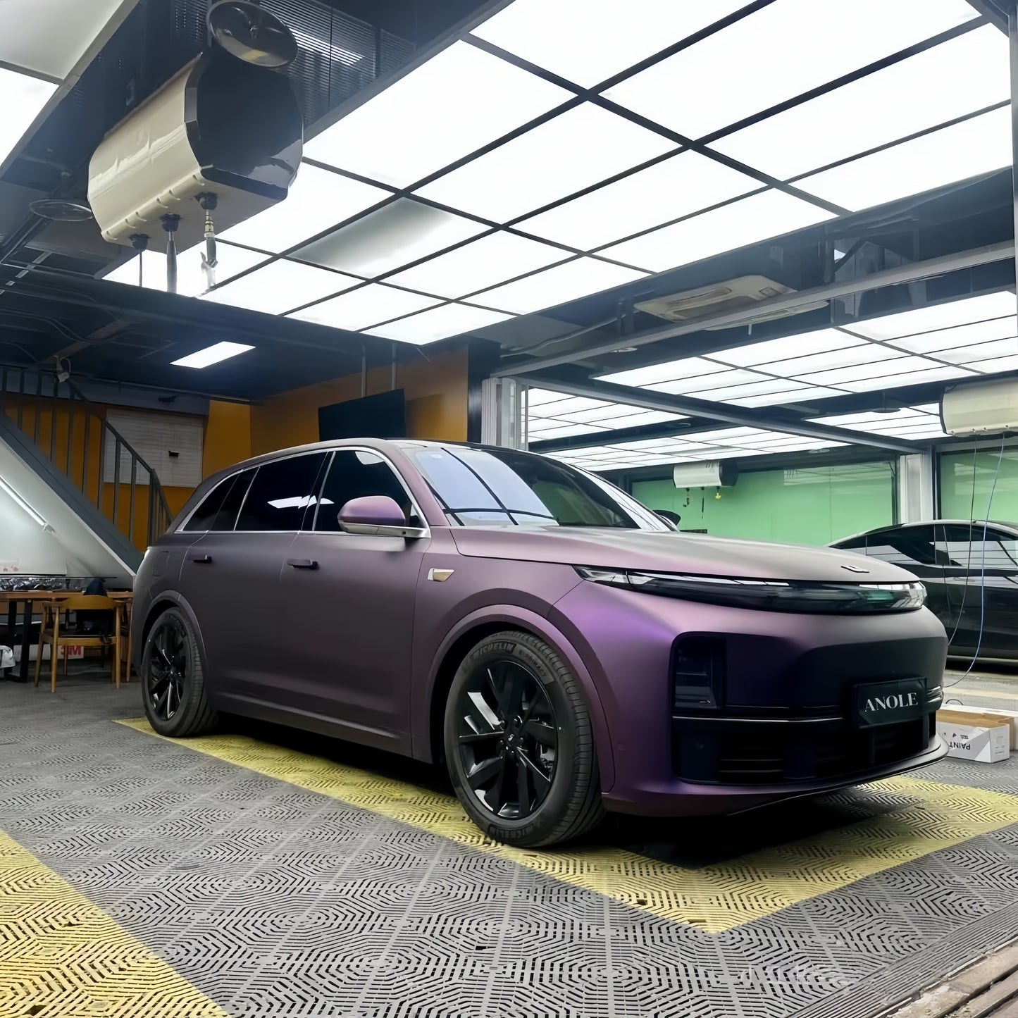 Anole Matte Russian Violet Vinyl Car Wrap
