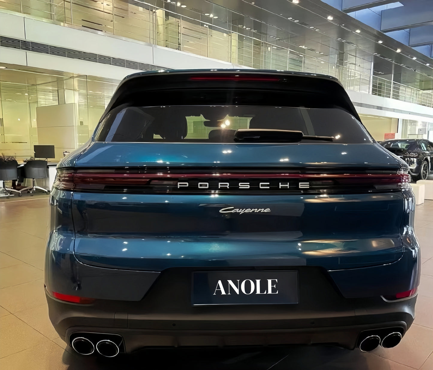 Anole Glossy Metallic Indigo Blue Montego Blue Vinyl Car Wrap
