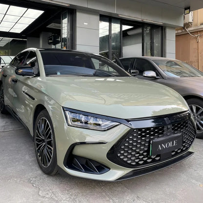 Anole High Glossy Deep Khaki Green Vinyl Car Wrap