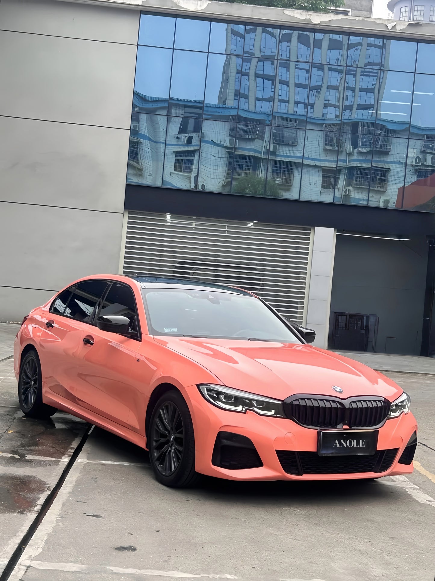 Anole Super Glossy Bubblegum / Piggy Pink Vinyl Car Wrap