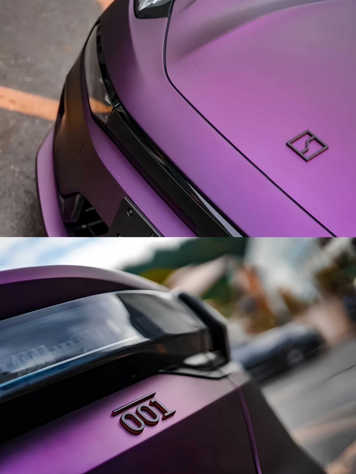 Anole Matte Russian Violet Vinyl Car Wrap
