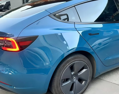 Anole High Gloss Crystal Porsche Deep Blue Vinyl Car Wrap 