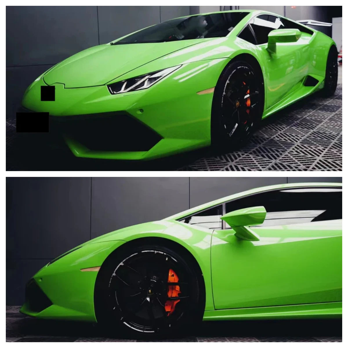 Anole High Glossy Lizard Green Vinyl Car Wrap
