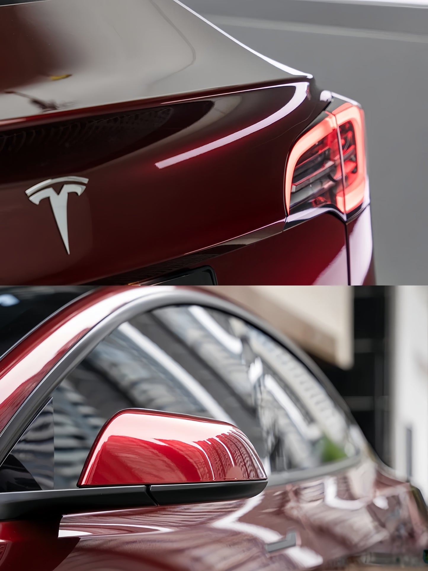 Anole Glossy Metallic Rufous Red Car Vinyl Wrap