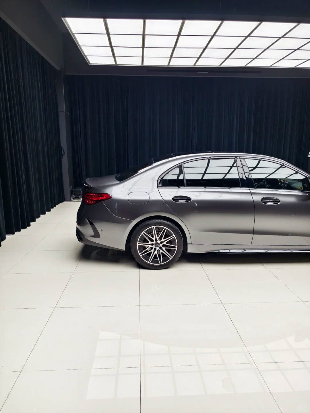 Anole Glossy Metallic Stone Gray Vinyl Car Wrap